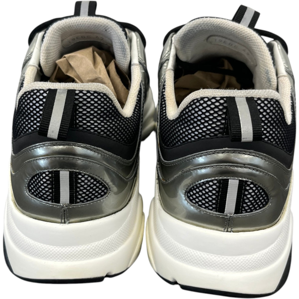Men's B22 Low Trainers Silver Size UK 8 / EU 42 - Photo 6