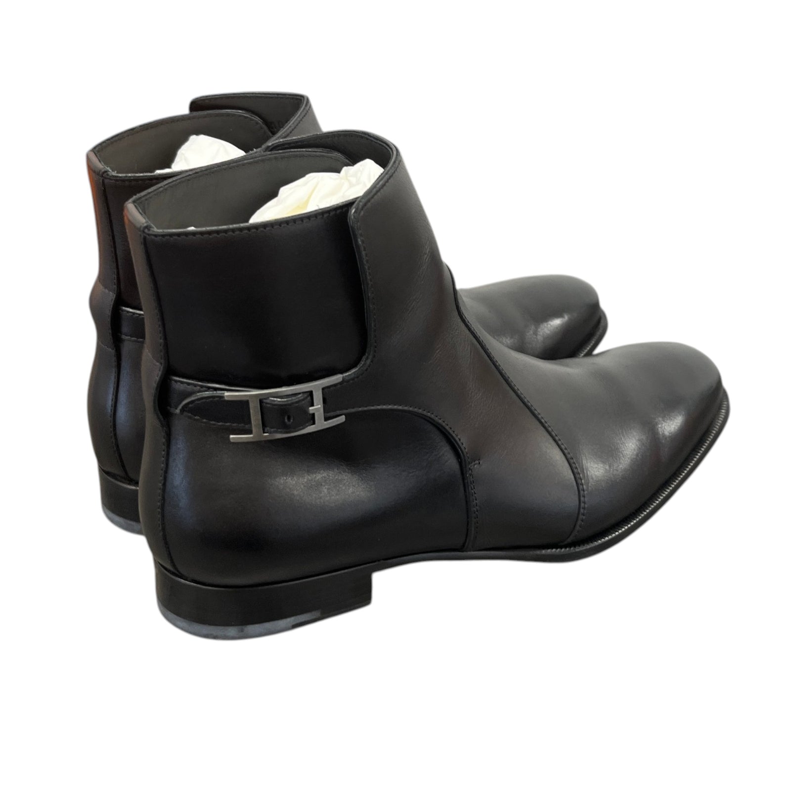 Men's Ideal Ankle Boots Black Size EU 42 / UK 8 - Photo 8