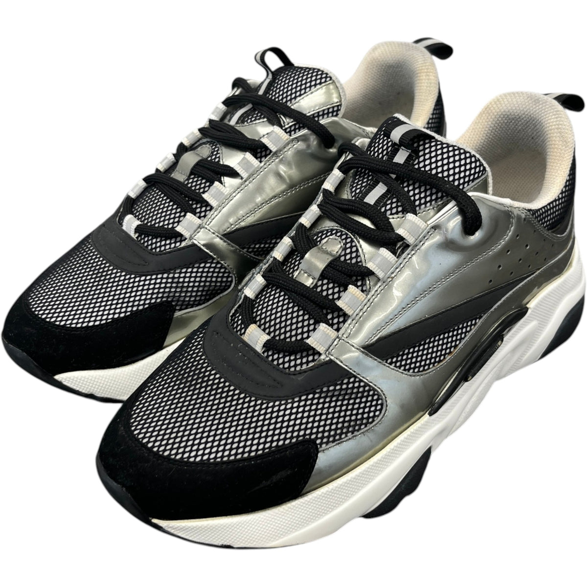 Men's B22 Low Trainers Silver Size UK 8 / EU 42 - Photo 8
