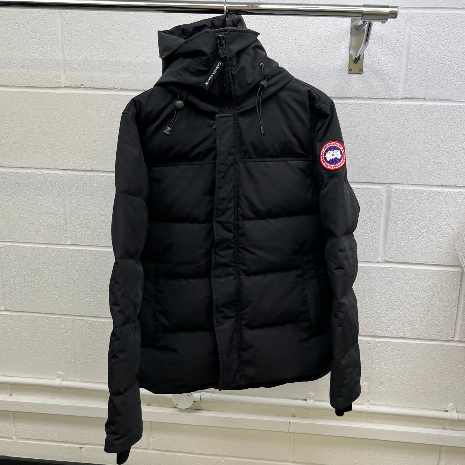 Men's Macmillan Parka Down Jacket Black Size M - Photo 8
