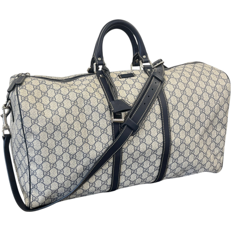 Men's Gg Supreme Carry On Duffle Bag Blue