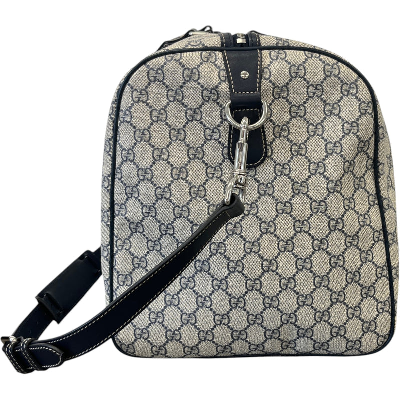 Men's Gg Supreme Carry On Duffle Bag Blue