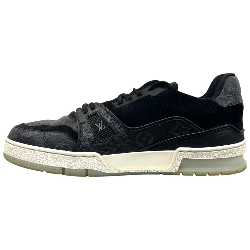 Men's Lv Trainer Low Trainers Black Size EU 40.5 / UK 6.5