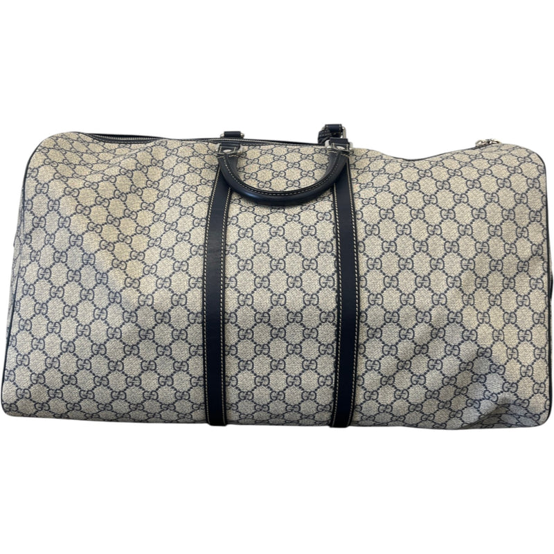 Men's Gg Supreme Carry On Duffle Bag Blue