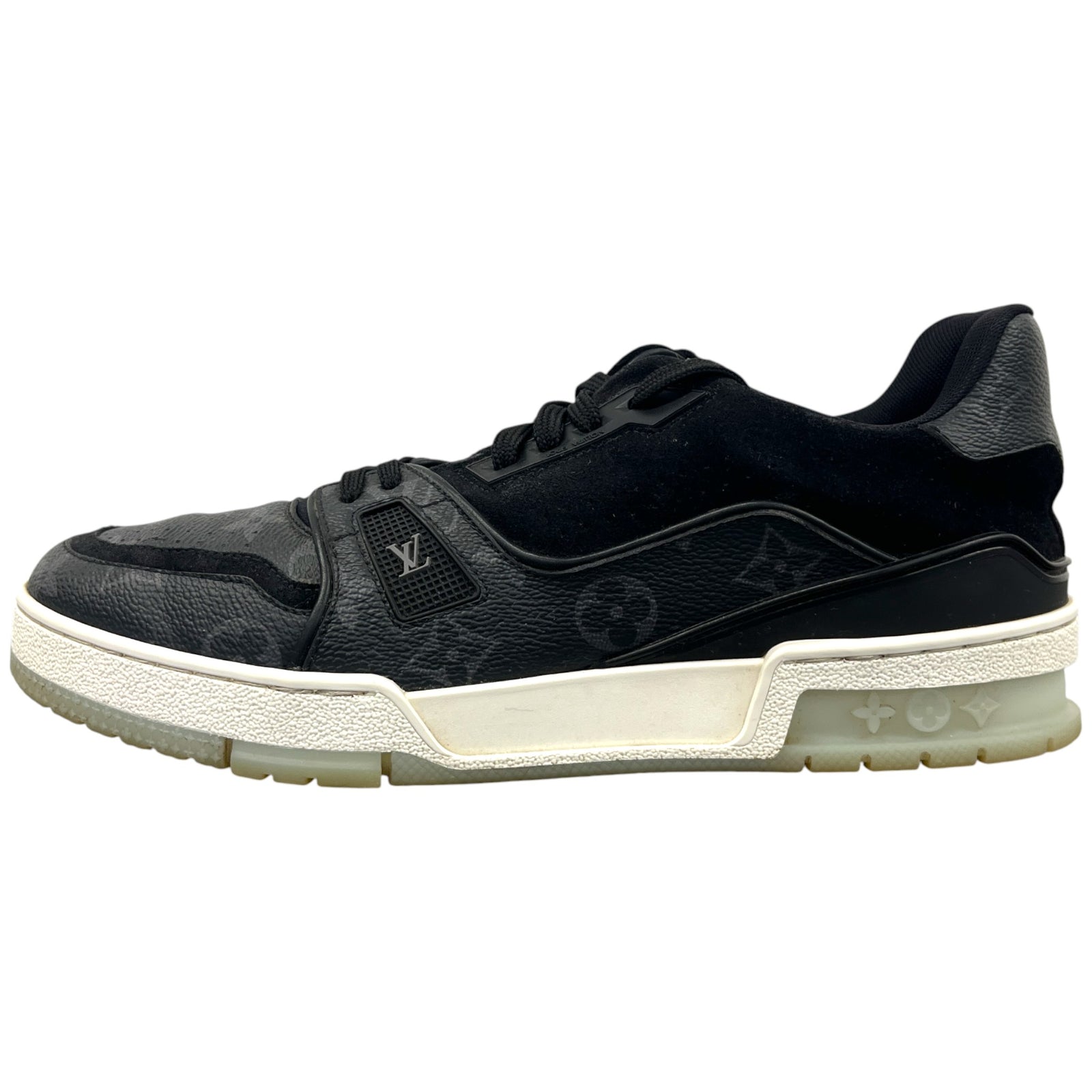 Men's Lv Trainer Low Trainers Black Size EU 40.5 / UK 6.5 - Photo 5