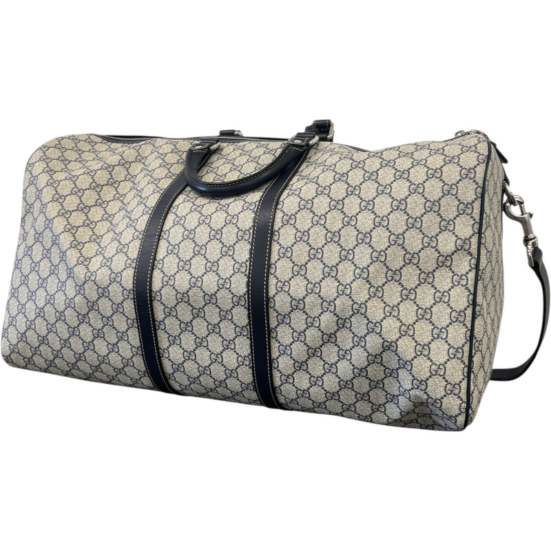 Men's Gg Supreme Carry On Duffle Bag Blue