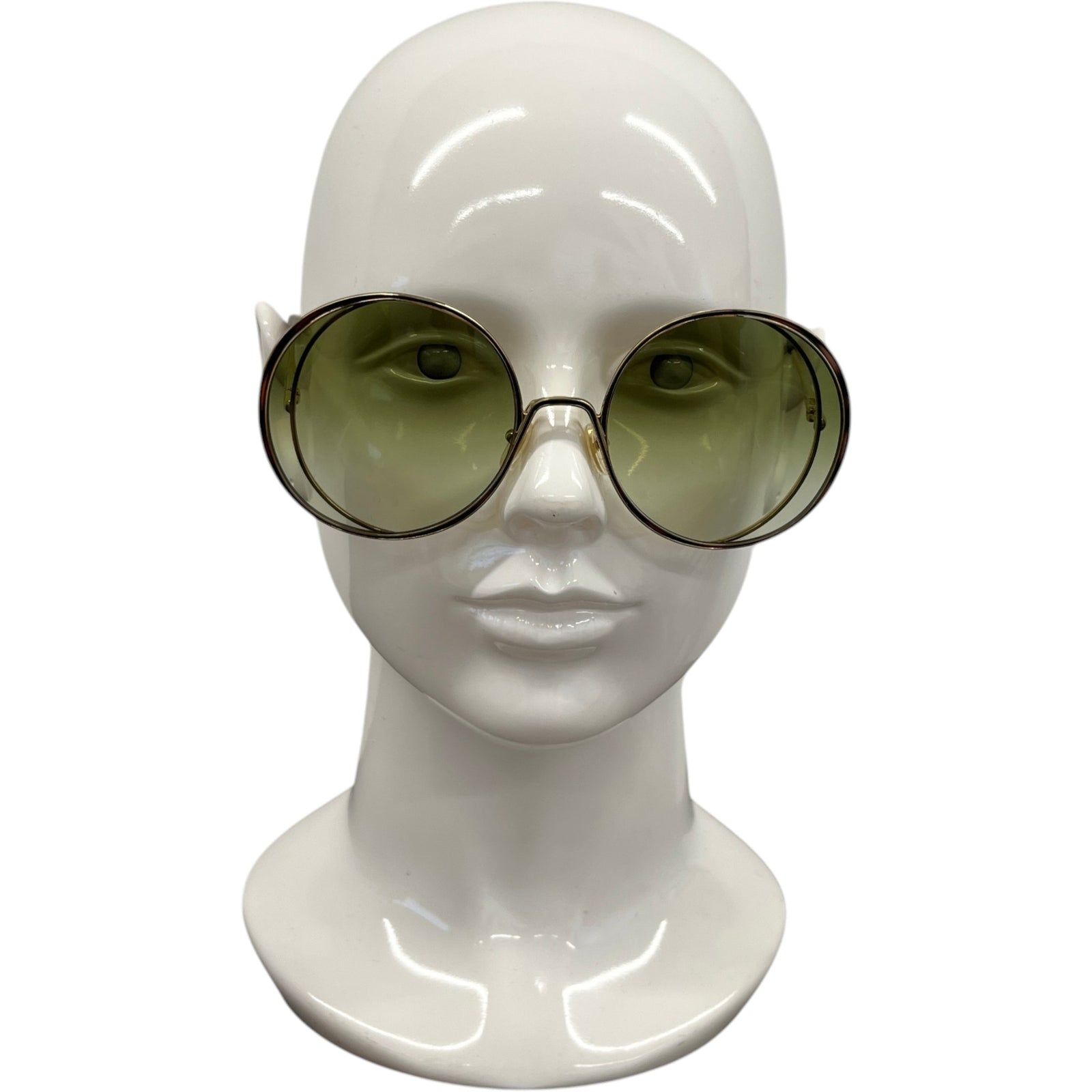 Women's Hannah Gold Tone Sunglasses Beige - Photo 2