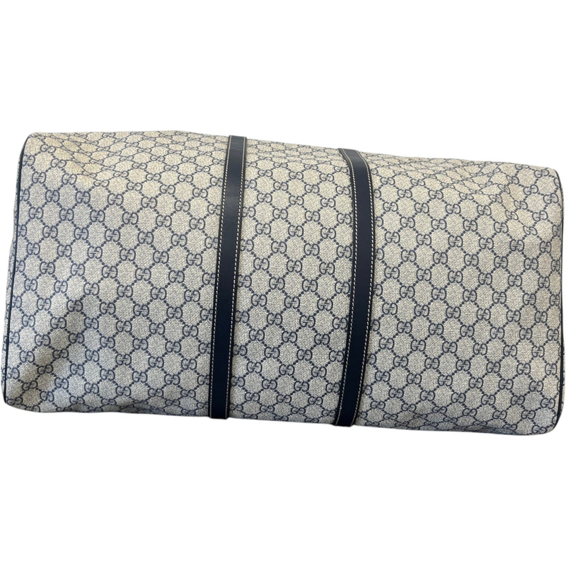Men's Gg Supreme Carry On Duffle Bag Blue