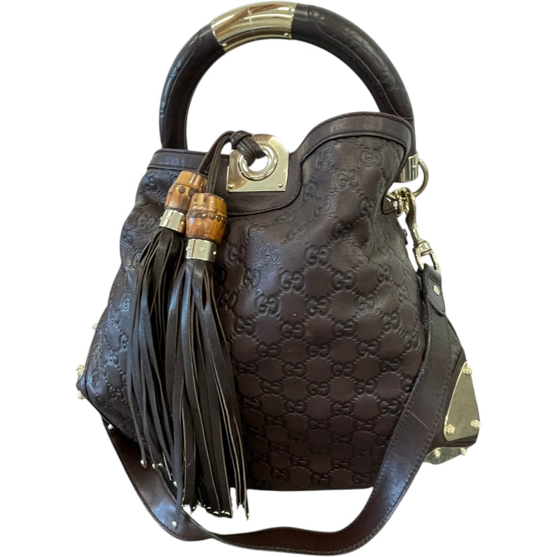 Women's Gg Supreme Indy Babouska Hobo Bag Burgundy
