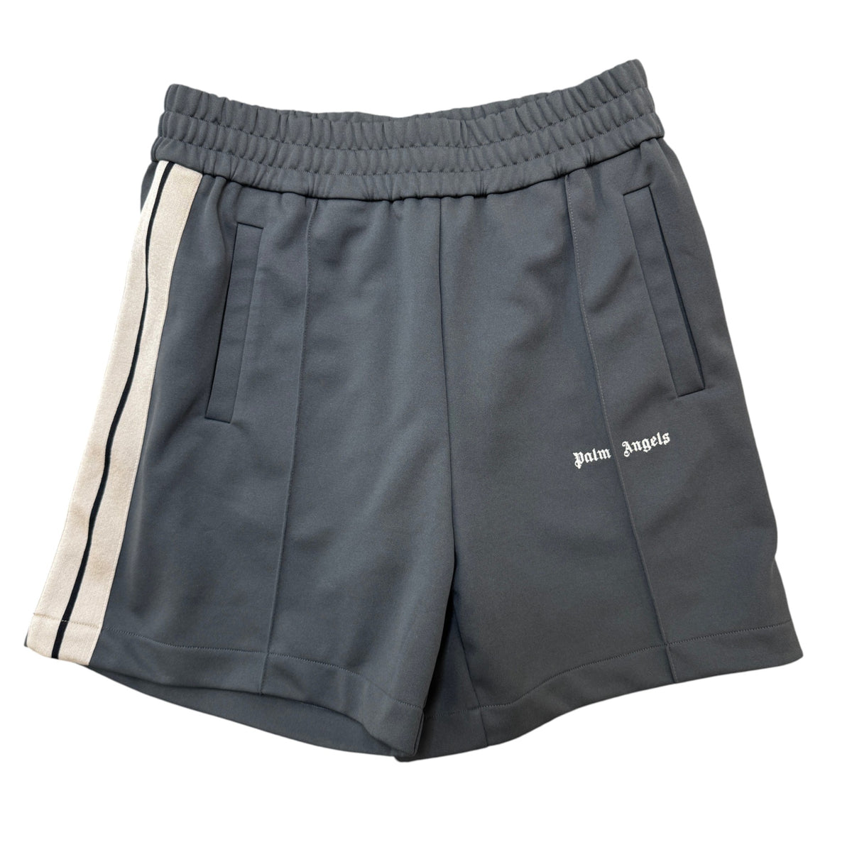 Men's Logo Print Shorts Grey Size L / W34 - Photo 1