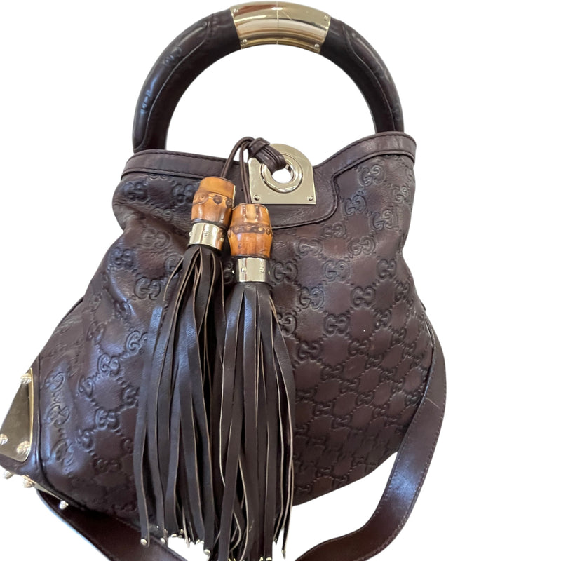 Women's Gg Supreme Indy Babouska Hobo Bag Burgundy