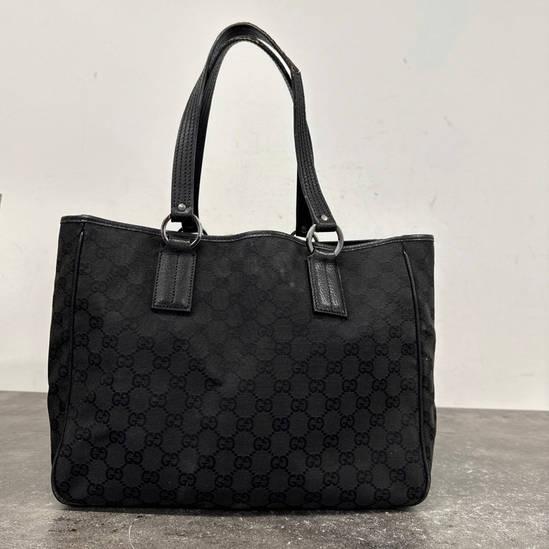 Women's GG Supreme Tote Handbag Black