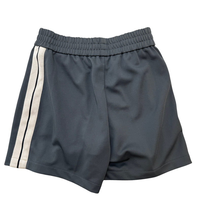 Men's Logo Print Shorts Grey Size L / W34