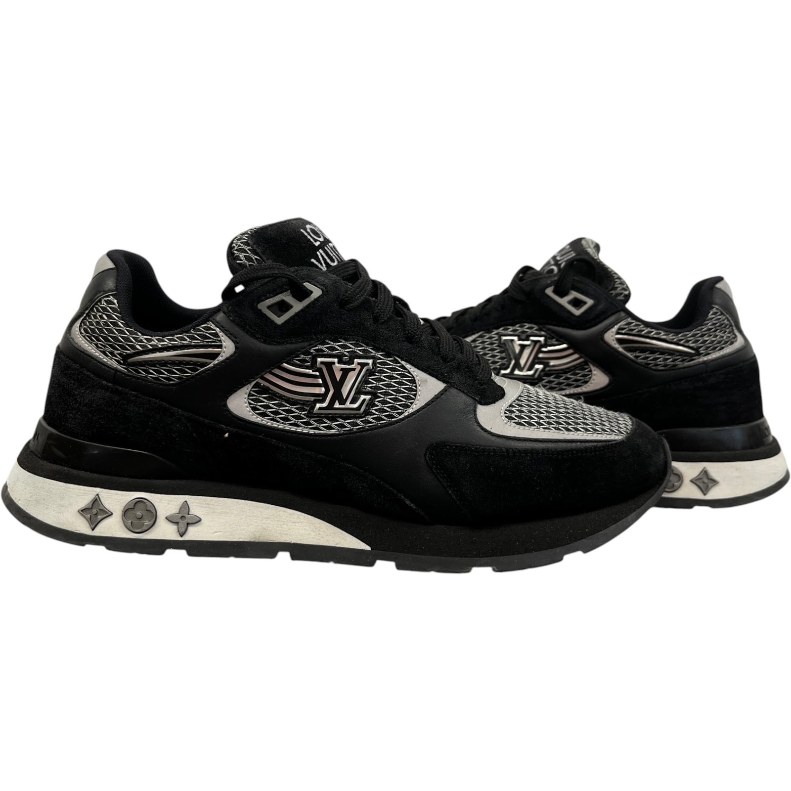 Men's Run Away Low Trainers Black Size EU 40 / UK 6 - Photo 3