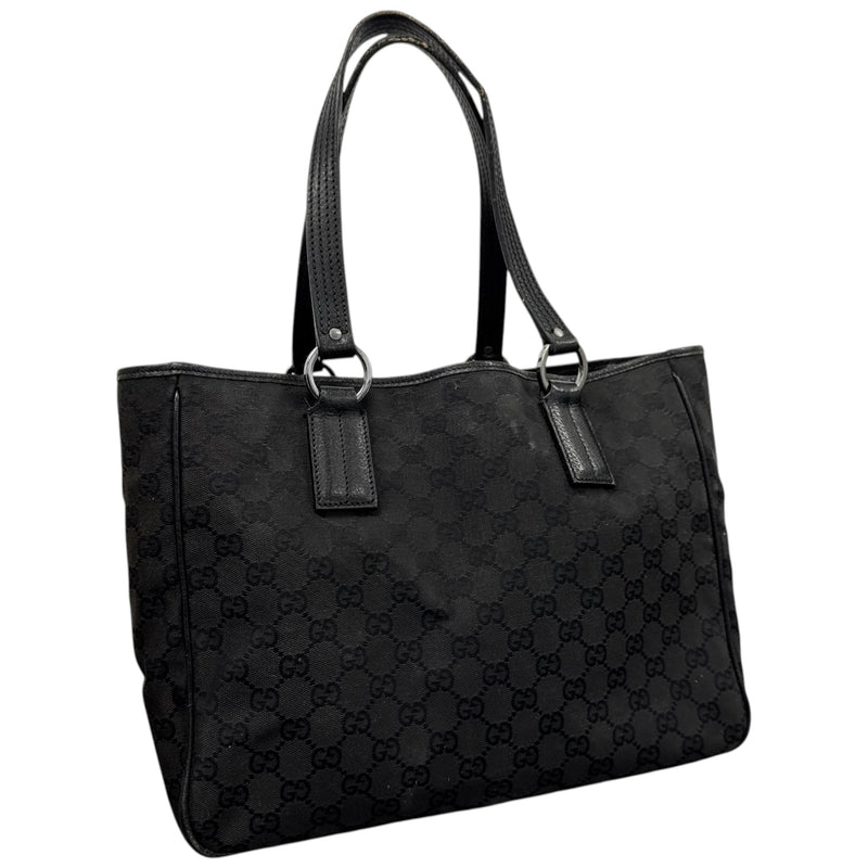 Women's GG Supreme Tote Handbag Black