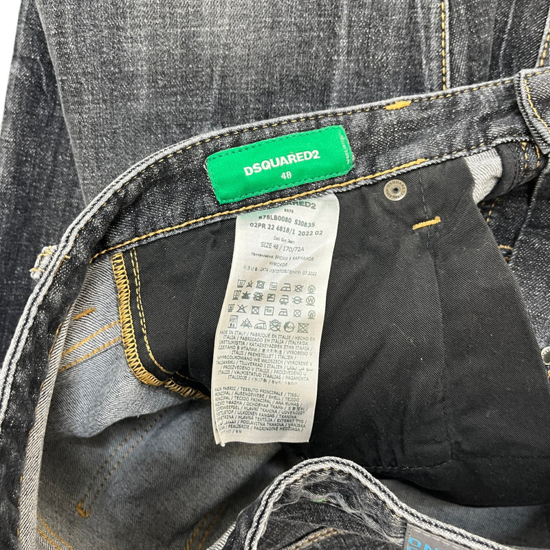 Men's Cool Guy Jeans Black Size IT 48 / UK 32