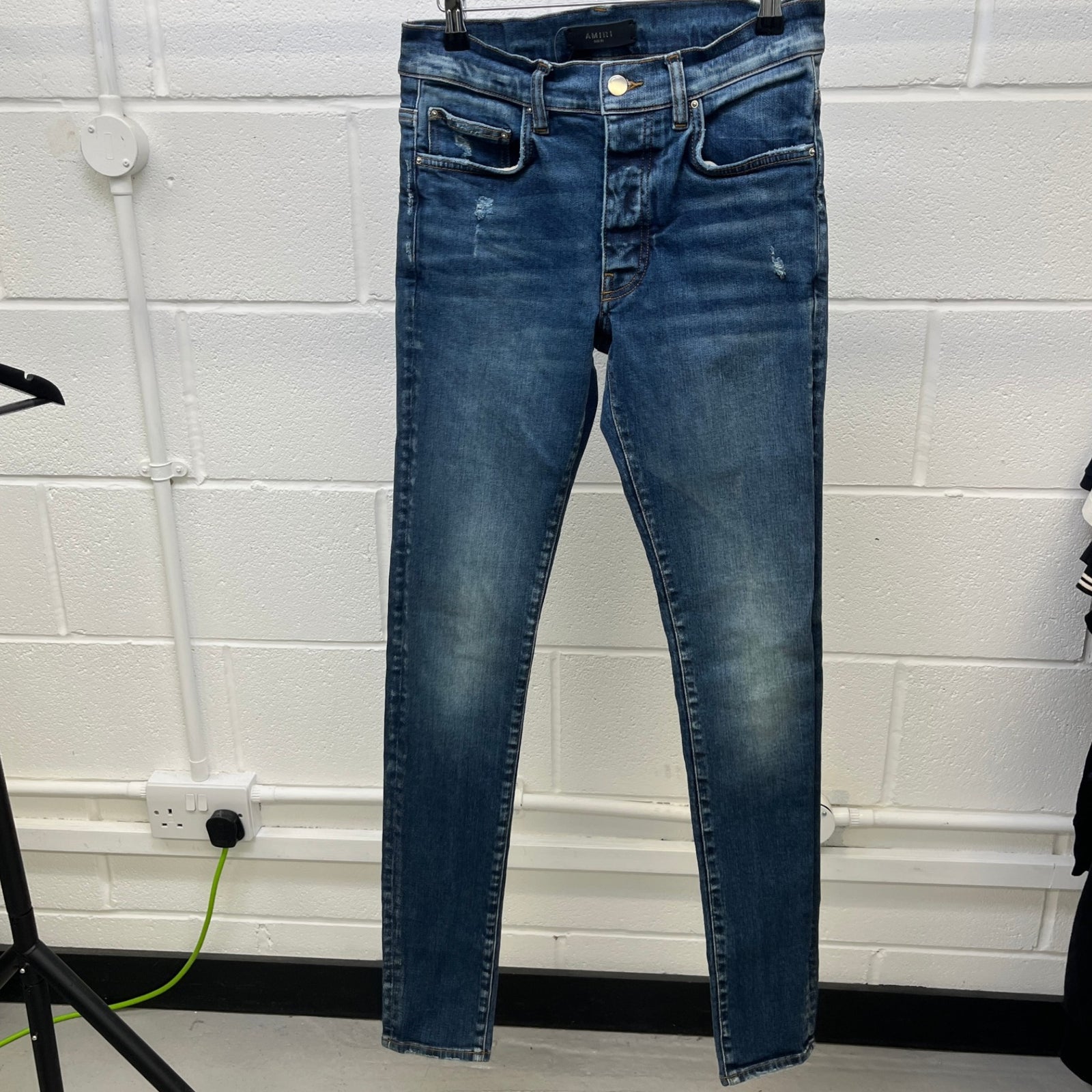 Men's Deep Classic Jeans Blue Size Waist 30" - Photo 9