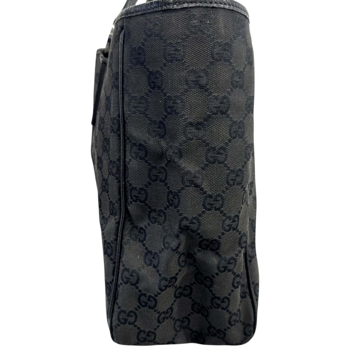 Women's GG Supreme Tote Handbag Black - Photo 7