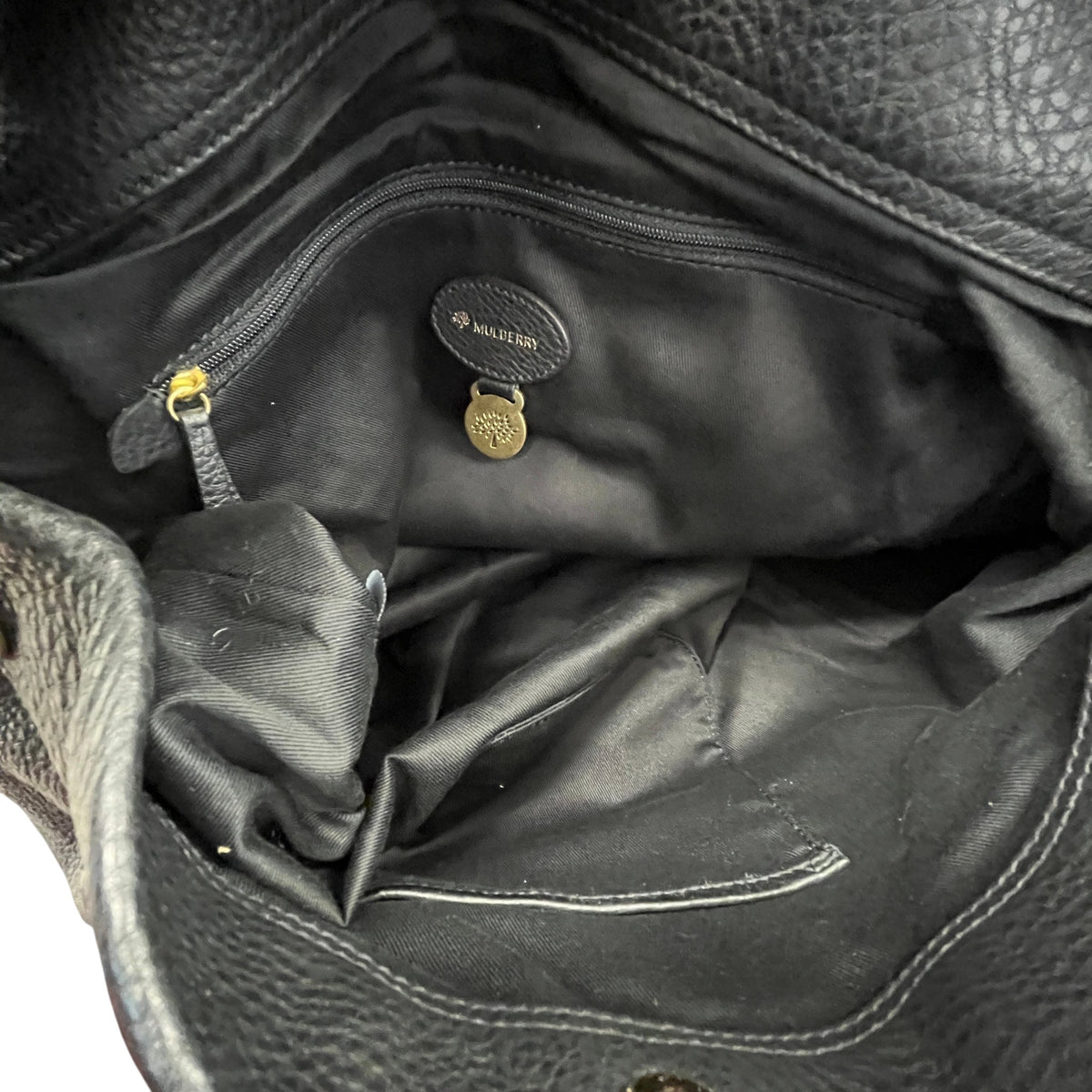 Women's Shoulder Mitzy Hobo Large Handbag Black - Photo 13