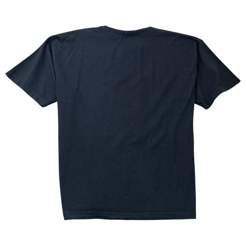Men's St. Barts Logo Print T-Shirt Black Size L
