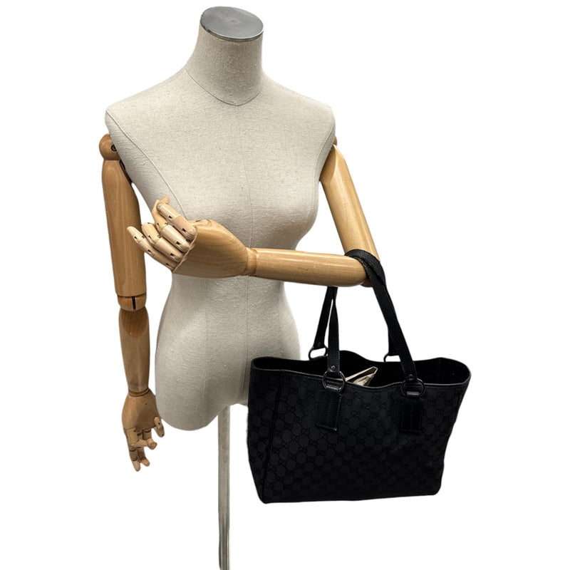 Women's GG Supreme Tote Handbag Black