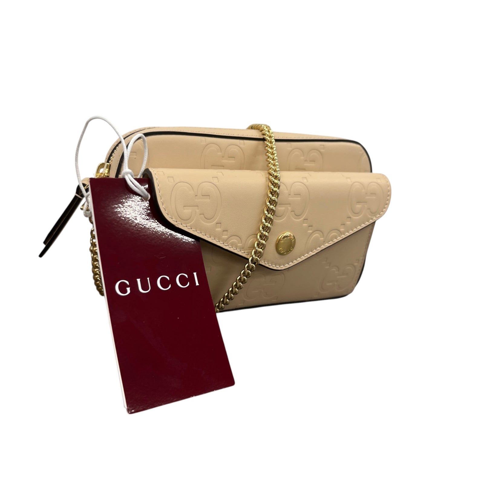 Women's Gg Super Mini Bag Beige - Photo 4