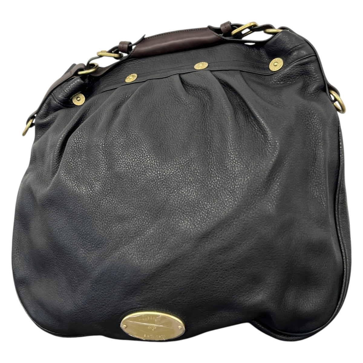 Women's Shoulder Mitzy Hobo Large Handbag Black - Photo 4