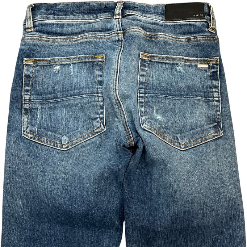 Men's Deep Classic Jeans Blue Size Waist 30"
