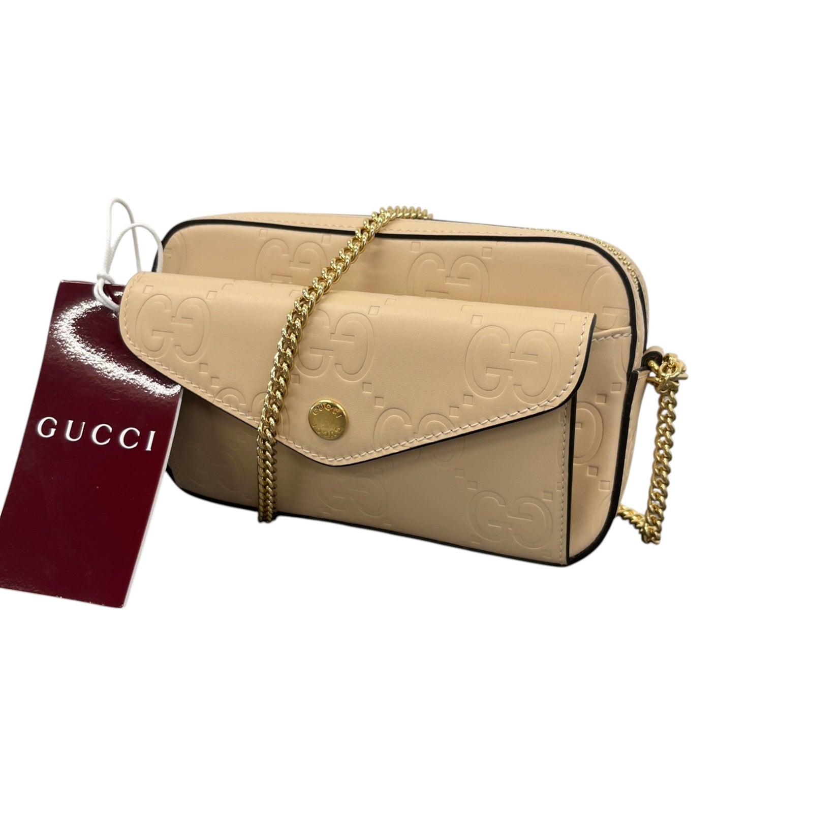 Women's Gg Super Mini Bag Beige - Photo 5