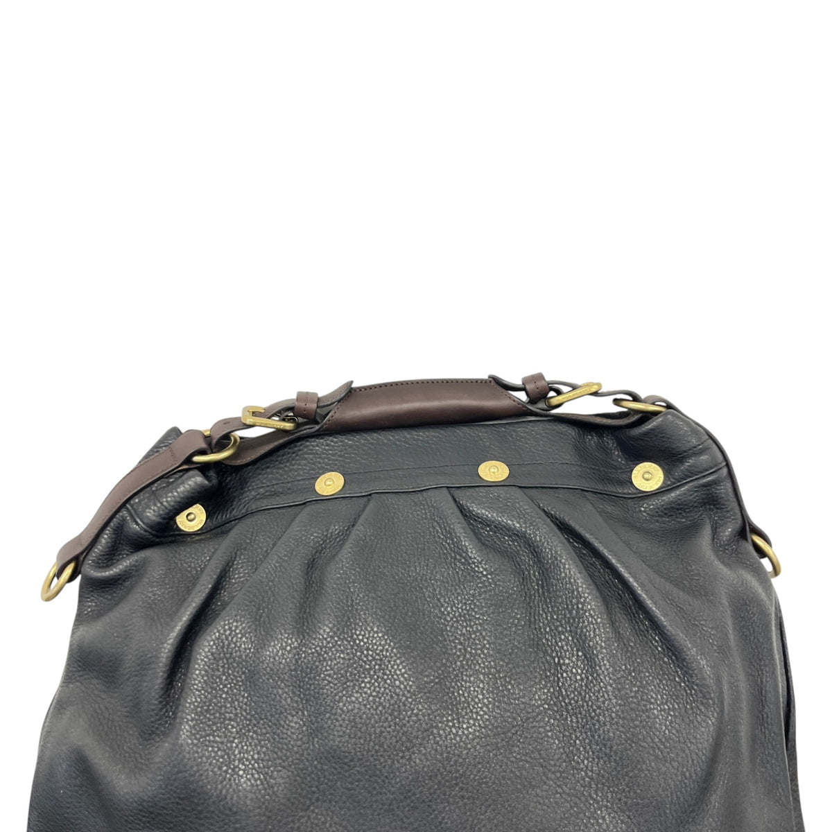 Women's Shoulder Mitzy Hobo Large Handbag Black - Photo 9
