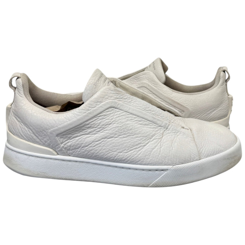 Men's Triple Stitch Low Trainers White Size UK 10 / EU 44