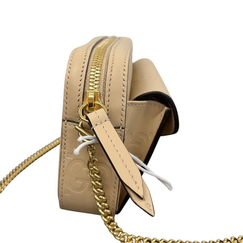Women's Gg Super Mini Bag Beige