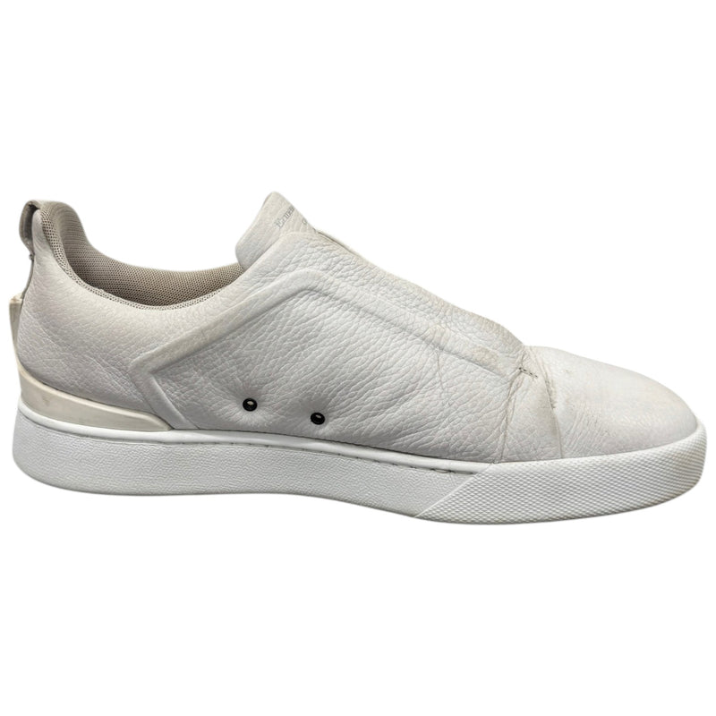 Men's Triple Stitch Low Trainers White Size UK 10 / EU 44