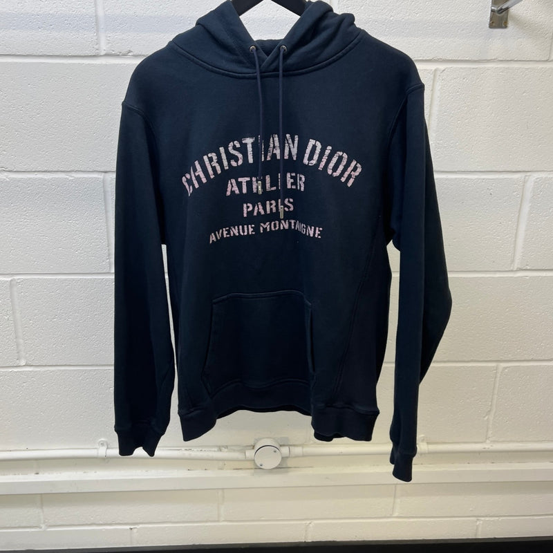 Men's Atelier Hoodie Navy Size L