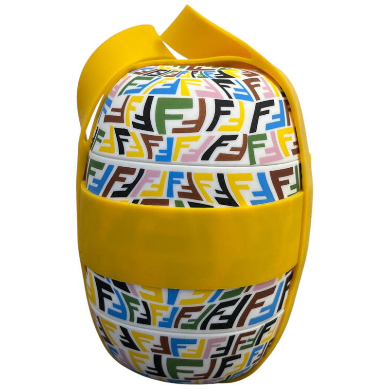 X Alessi 2021 Food À Porter Bento Lunch Box Bag Multi-Coloured