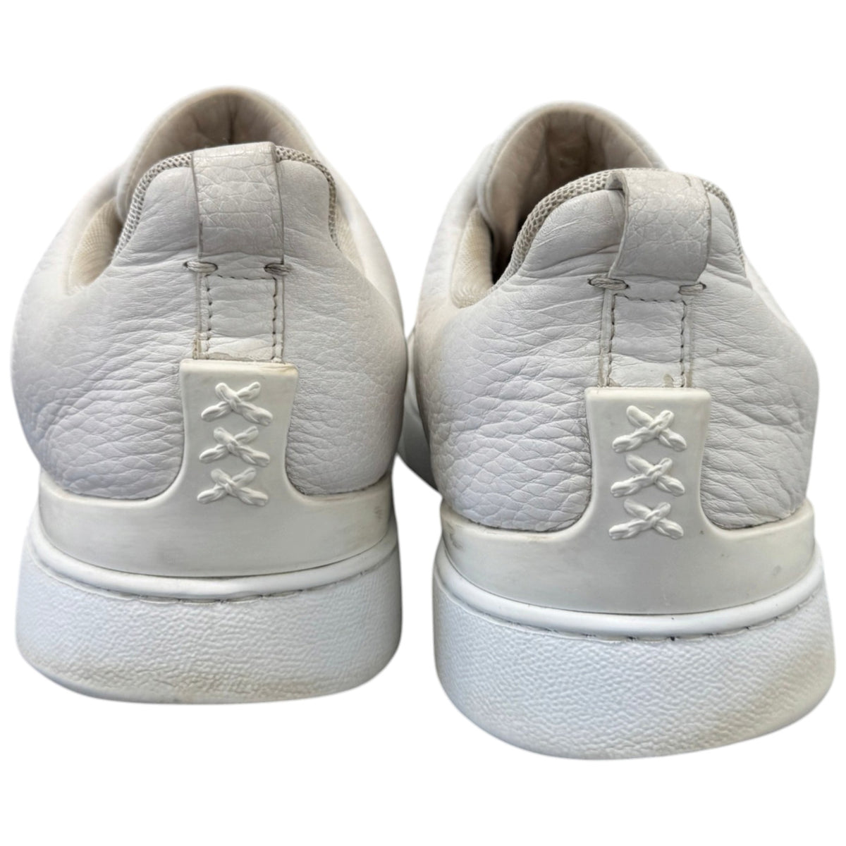 Men's Triple Stitch Low Trainers White Size UK 10 / EU 44 - Photo 7