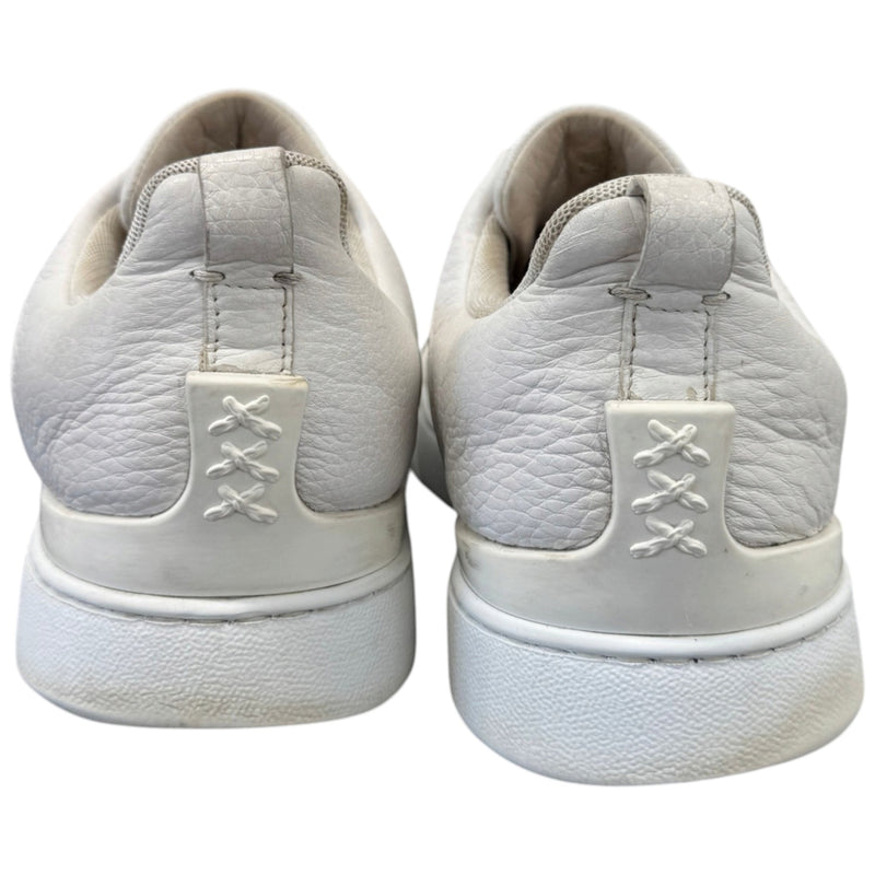 Men's Triple Stitch Low Trainers White Size UK 10 / EU 44