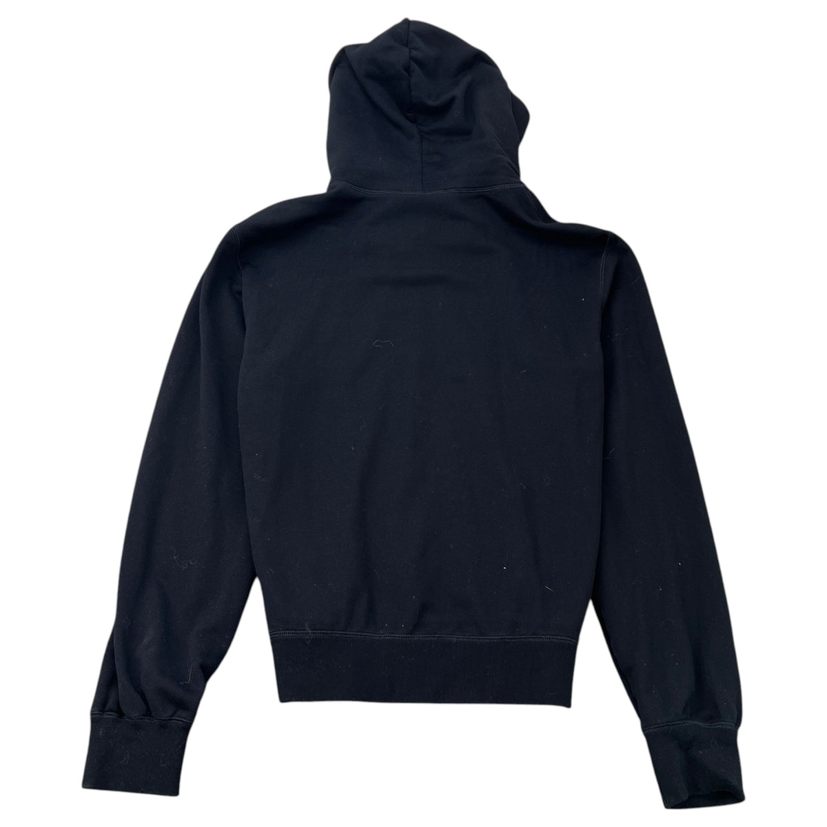 Men's Logo Print Hoodie Black Size XXL - Photo 2