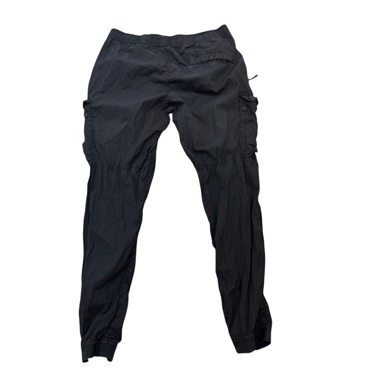 Men's Applique Logo Cargos Black Size L / W34 - Photo 2