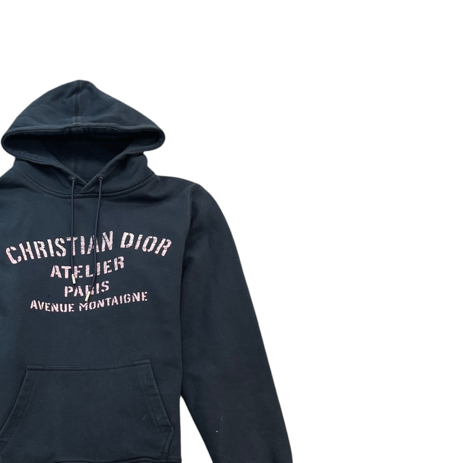 Men's Atelier Hoodie Navy Size L - Photo 3