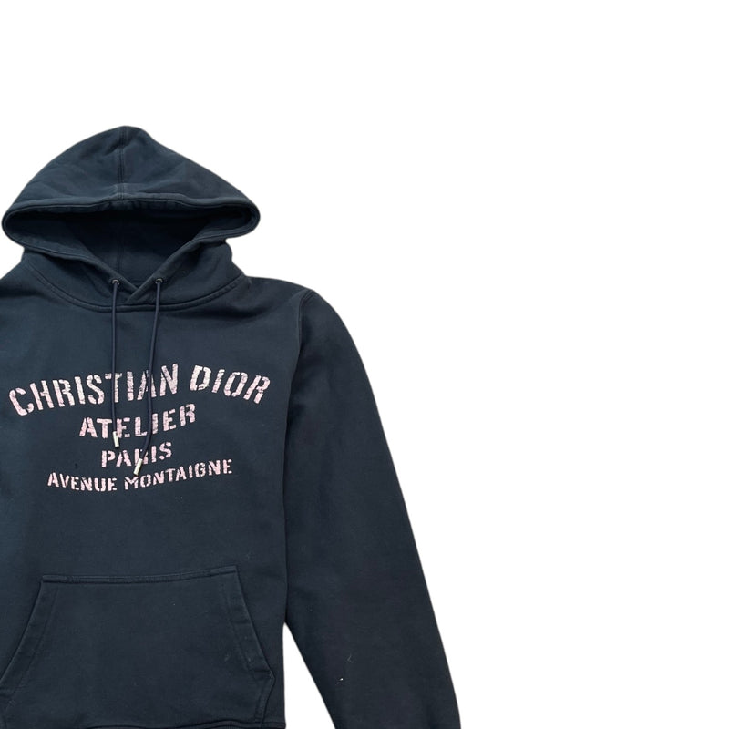 Men's Atelier Hoodie Navy Size L