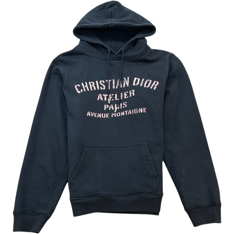 Men's Atelier Hoodie Navy Size L