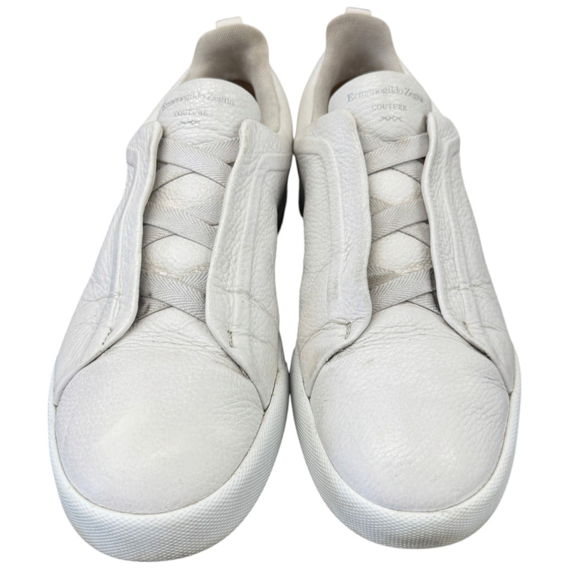 Men's Triple Stitch Low Trainers White Size UK 10 / EU 44