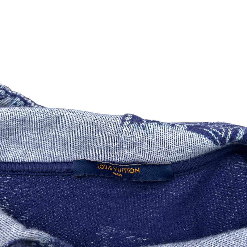 Men's Bandana Hoodie Navy Size L