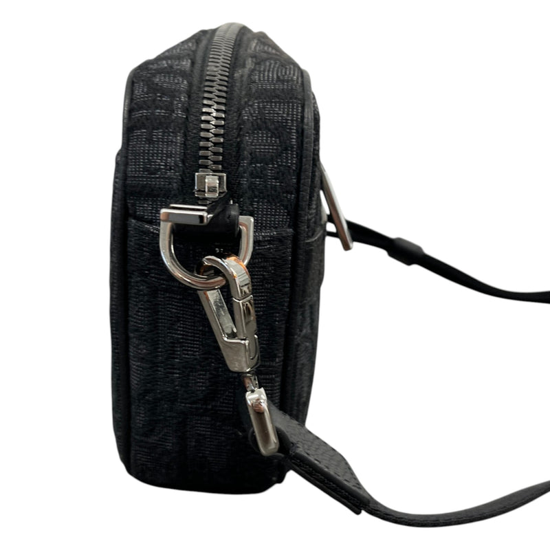 Men's Mini Safari Messenger Bag Black