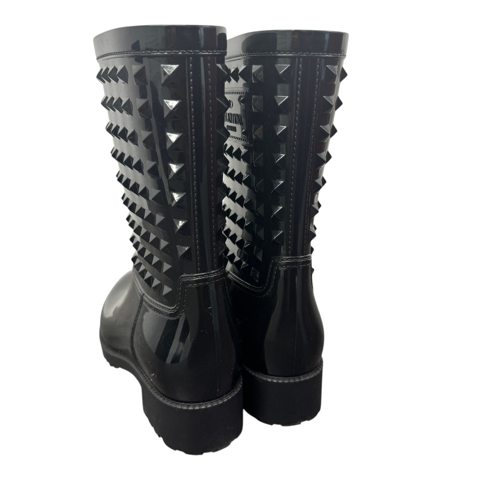 Women's Rockstud Wellies Black Size EU 36 / UK 3 - Photo 8