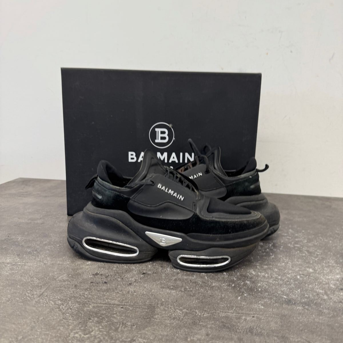 Men's B-Bold Low Trainers Black Size UK 6 / EU 40 - Photo 15