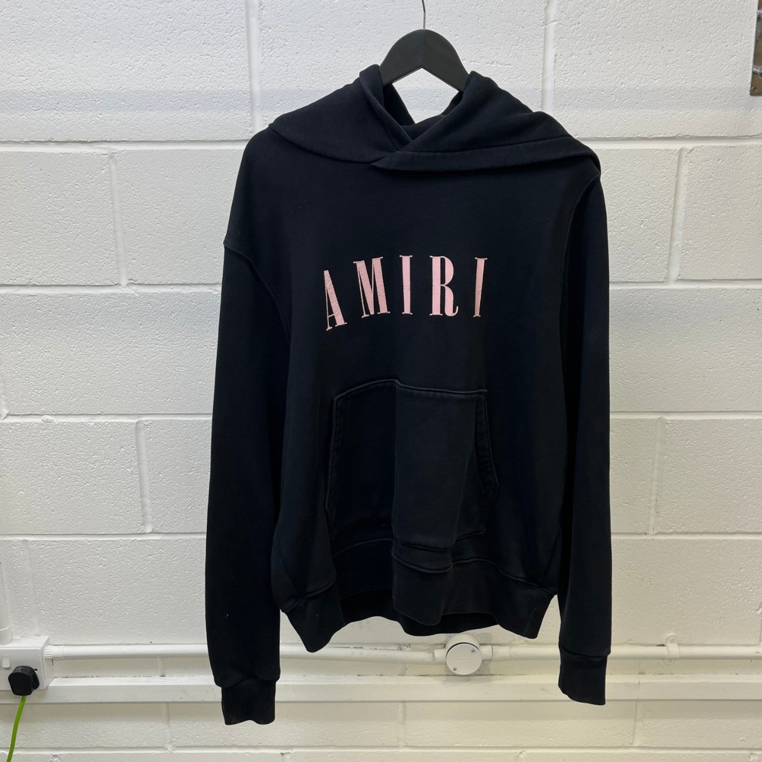 Men's Core Logo Hoodie Black Size M - Photo 7