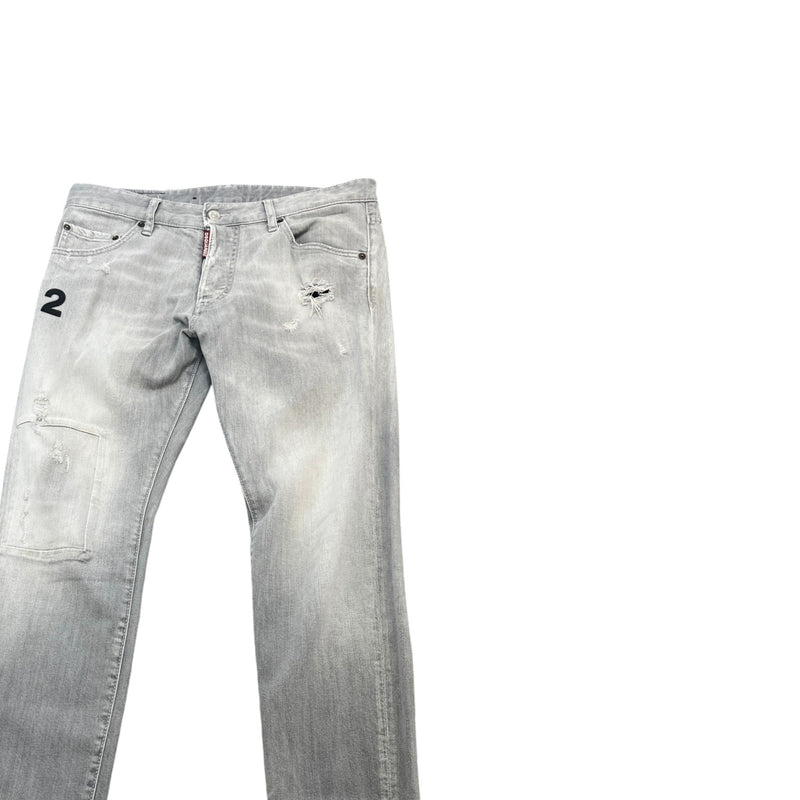 Men's Skinny Dan Jeans Grey Size IT 50 / UK 34