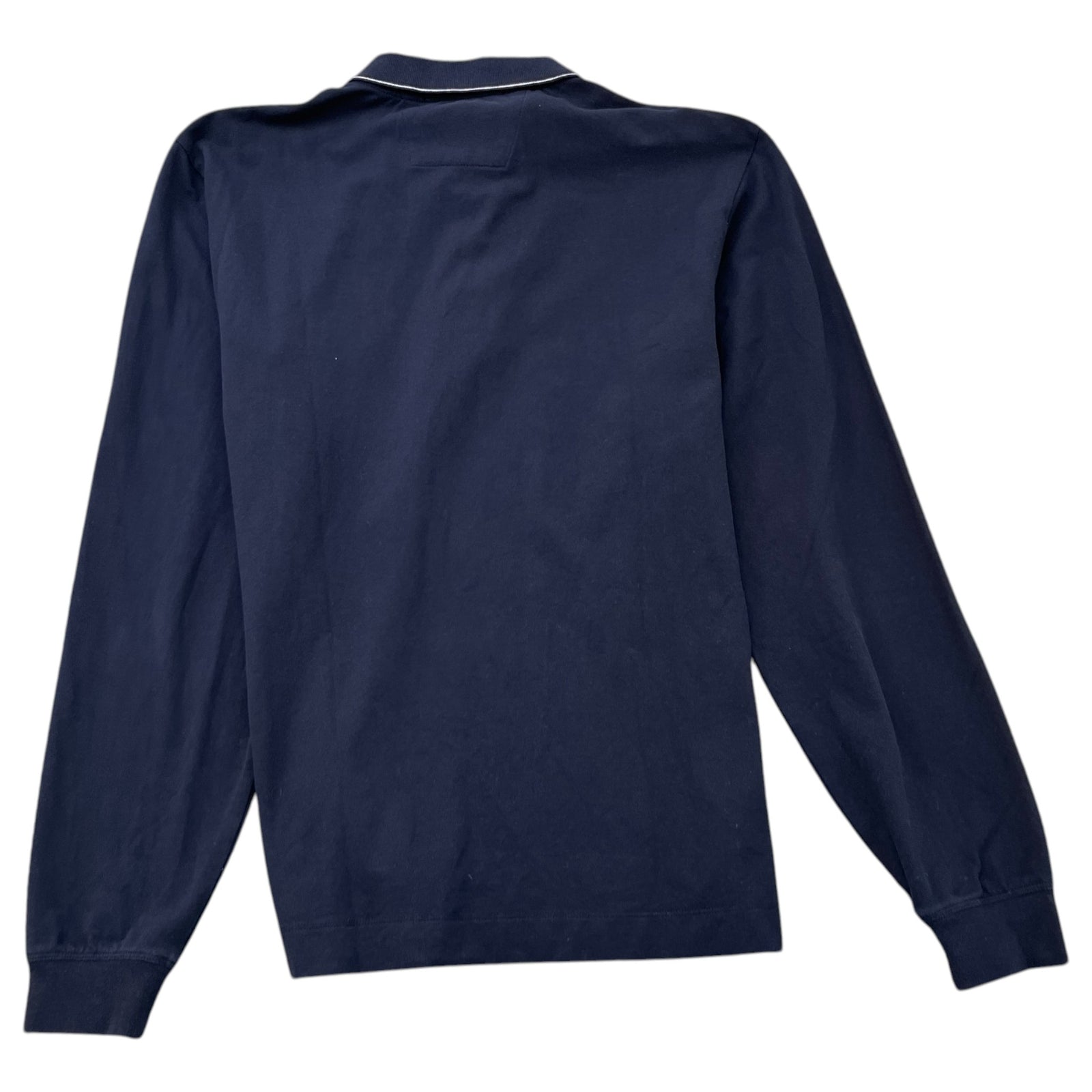 Men's Logo Patch Polo Shirt Navy Size M - Photo 2